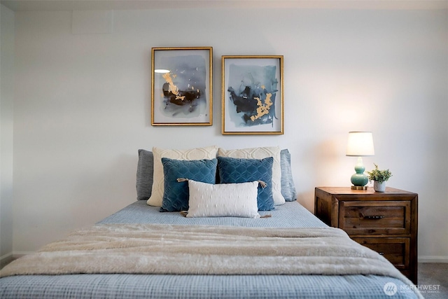 315E Park St Unit A22, North Bend, WA 98045 - bedroom featuring baseboards and carpet floors