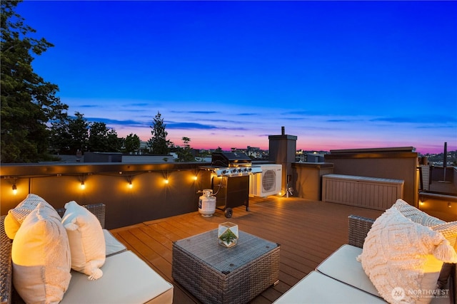 2439 NW 61st St Unit A, Seattle, WA 98107 - view of wooden terrace
