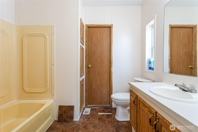 19412 Vantage Ln, Onalaska, WA 98570 - bathroom featuring vanity and tub / shower combination