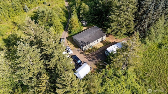 19412 Vantage Ln, Onalaska, WA 98570 - drone / aerial view of a forest