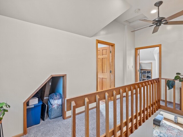 139 Maple St, Camano Island, WA 98282 - hall with carpet floors