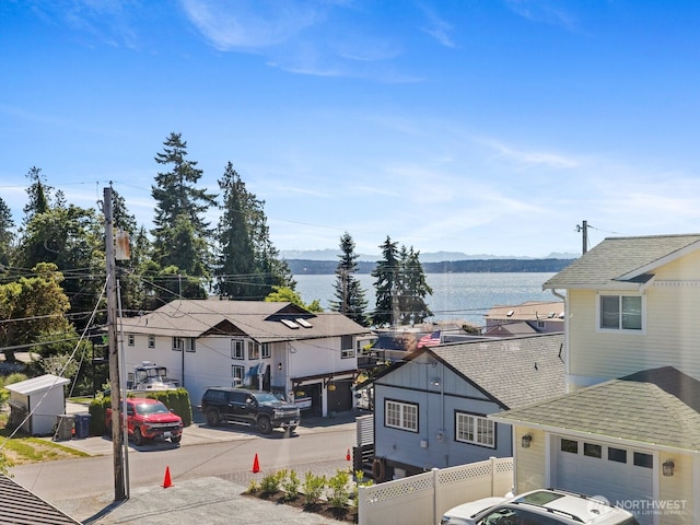 139 Maple St, Camano Island, WA 98282 - water view featuring a mountainous background