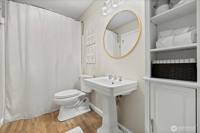 35632 158th St SE, Sultan, WA 98294 - full bath with wood finished floors and toilet
