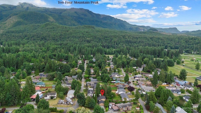 35632 158th St SE, Sultan, WA 98294 - bird's eye view of a forest and mountains