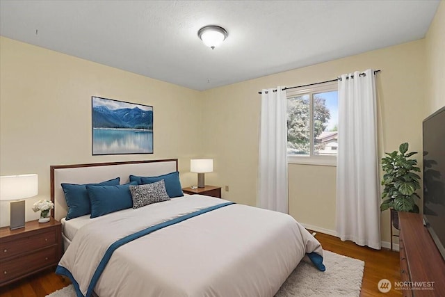 4128 S Lee St, Spokane, WA 99203 - bedroom featuring wood finished floors