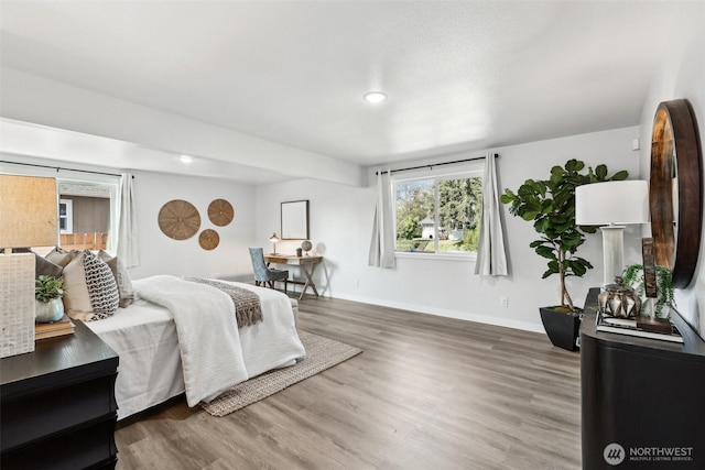 4715 S Cushman Ave, Tacoma, WA 98408 - bedroom with wood finished floors and recessed lighting