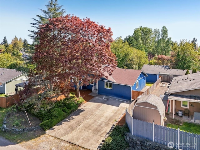 4715 S Cushman Ave, Tacoma, WA 98408 - aerial view of property and surrounding area
