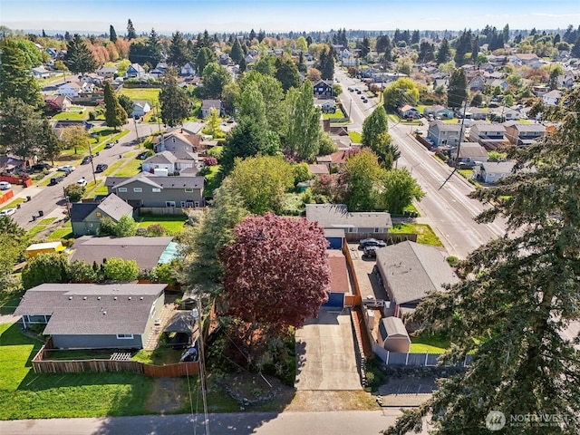 4715 S Cushman Ave, Tacoma, WA 98408 - aerial overview of property's location with nearby suburban area
