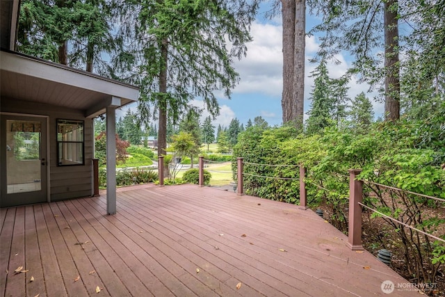3524 SW 325th St, Federal Way, WA 98023 - view of wooden terrace