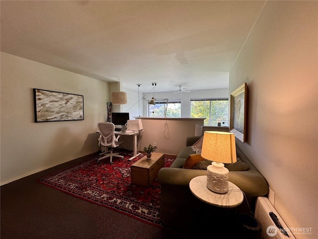 716 N 42nd St, Seattle, WA 98103 - office featuring ceiling fan