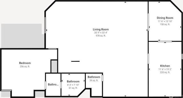 29417 1st Ave S, Federal Way, WA 98003 - view of room layout