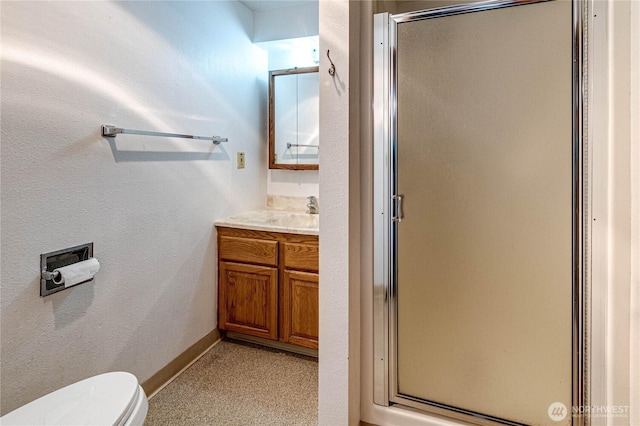 727 E 11th St, Port Angeles, WA 98362 - bathroom featuring vanity and a shower stall