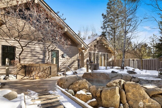 3770 Suncadia Trl Unit 309, Cle Elum, WA 98922 - view of snow covered rear of property