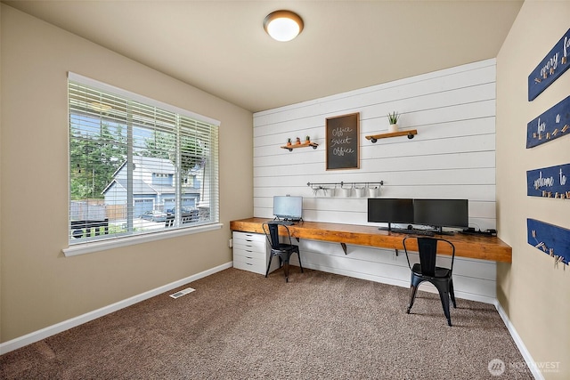 19537 207th Street Ct E, Orting, WA 98360 - carpeted office space with baseboards