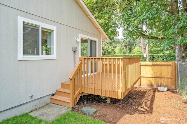 6203 119th St E, Puyallup, WA 98373 - view of wooden terrace