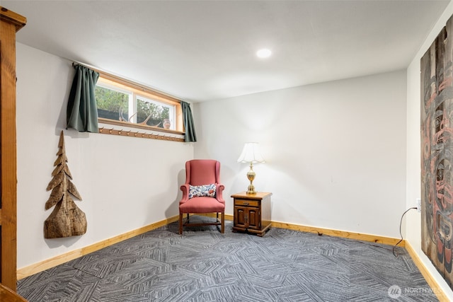 11803 14th Ave S, Seattle, WA 98168 - living area featuring carpet floors and recessed lighting