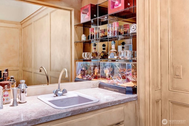 20821 NE 141st St, Woodinville, WA 98077 - indoor bar with a decorative wall