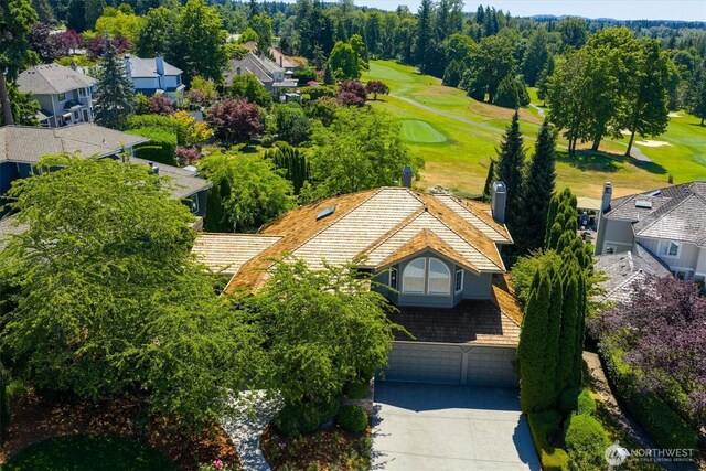 20821 NE 141st St, Woodinville, WA 98077 - drone / aerial view of a golf course