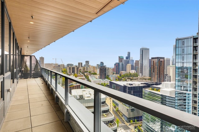 1808 Minor Ave Unit 3601, Seattle, WA 98101 - balcony with a skyline view