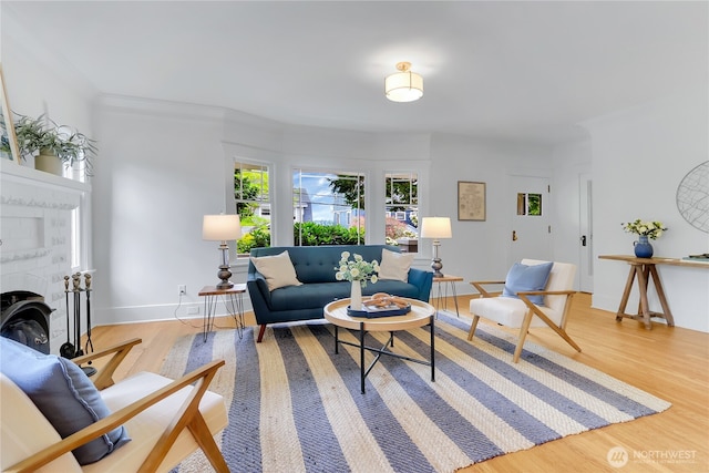 1523 4th Ave N, Seattle, WA 98109 - living room with light wood-style flooring