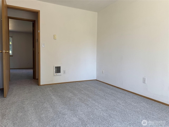16322 83rd Ct SE, Yelm, WA 98597 - carpeted empty room featuring baseboards and heating unit