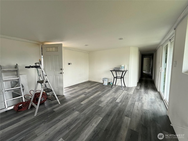 6411 201st Ave SW Unit 21, Centralia, WA 98531 - spare room with wood finished floors and baseboards
