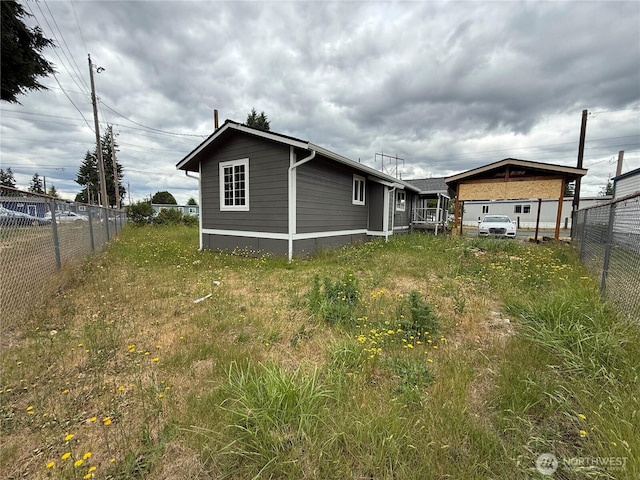 6411 201st Ave SW Unit 21, Centralia, WA 98531 - rear view of house
