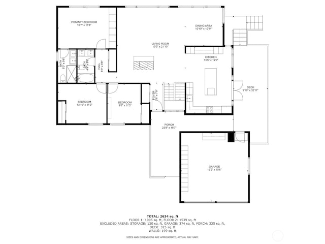 2500 171st Ave SE, Bellevue, WA 98008 - view of property floor plan