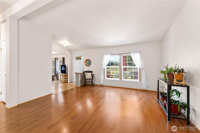 301 Salmonberry Ln, Friday Harbor, WA 98250 - living area featuring wood finished floors