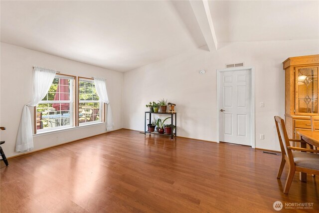 301 Salmonberry Ln, Friday Harbor, WA 98250 - living room with wood finished floors