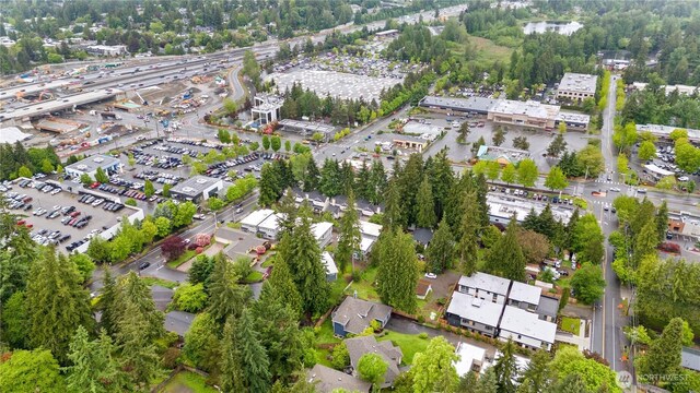 8221 122nd Ave NE, Kirkland, WA 98033 - aerial view of property and surrounding area