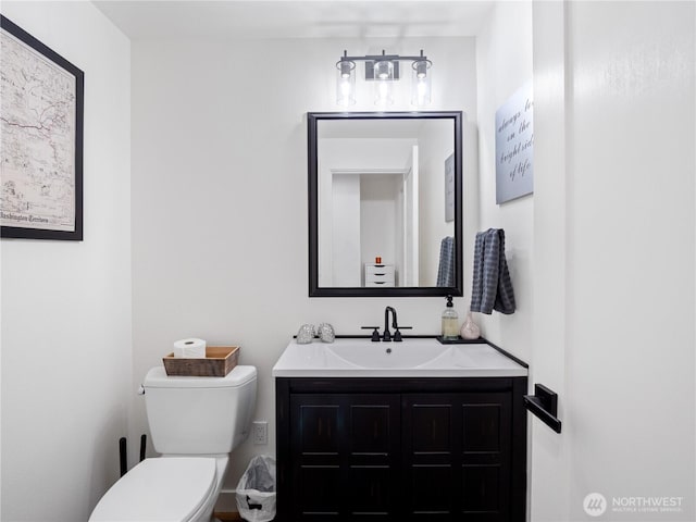 8221 122nd Ave NE, Kirkland, WA 98033 - half bath featuring vanity and toilet