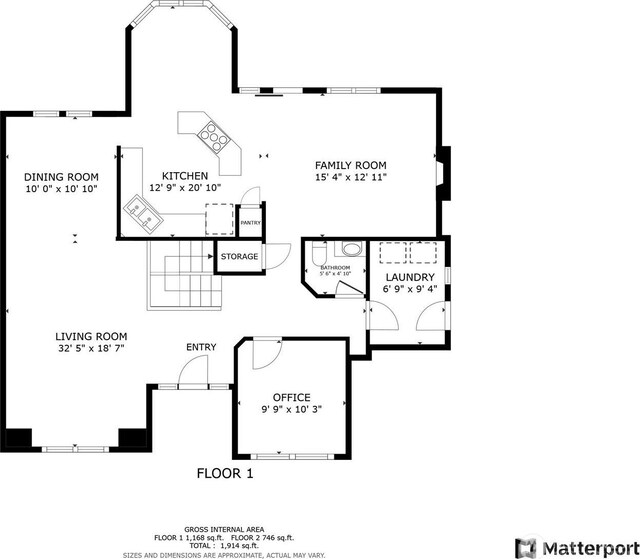 8221 122nd Ave NE, Kirkland, WA 98033 - view of room layout