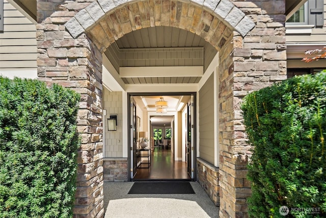 2507 101st Ln NE, Bellevue, WA 98004 - view of exterior entry with stone siding