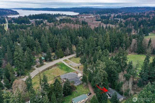 5845 Alpha Ln, Freeland, WA 98249 - view of property location with a heavily wooded area