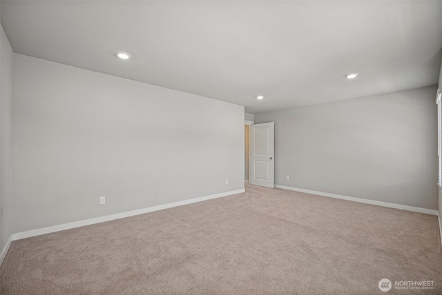 6070 Waverly Rd SW, Port Orchard, WA 98367 - empty room featuring recessed lighting and carpet floors