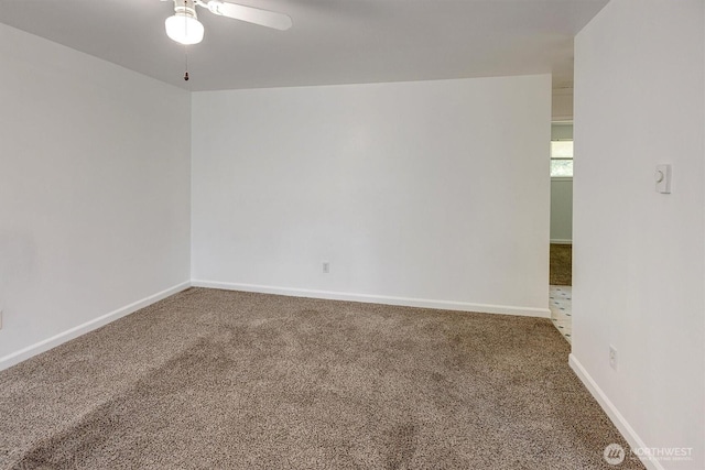 1211 108th St SW, Everett, WA 98204 - unfurnished room featuring carpet flooring and ceiling fan