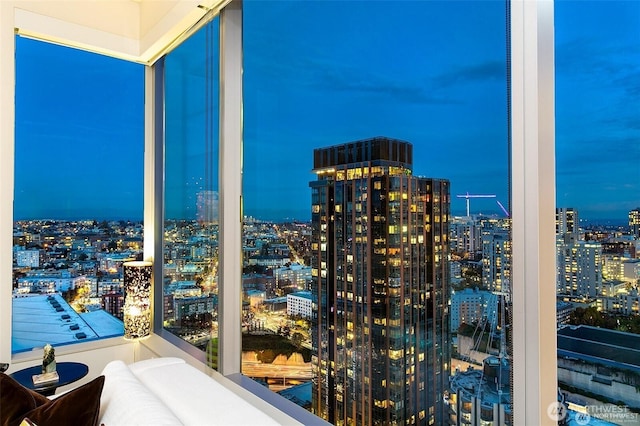 737 Olive Way Unit 3606, Seattle, WA 98101 - view of city with a view of city lights