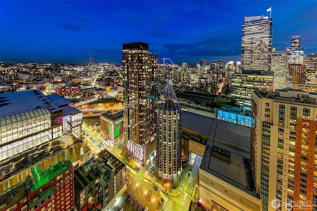 737 Olive Way Unit 3606, Seattle, WA 98101 - city view featuring a view of city lights