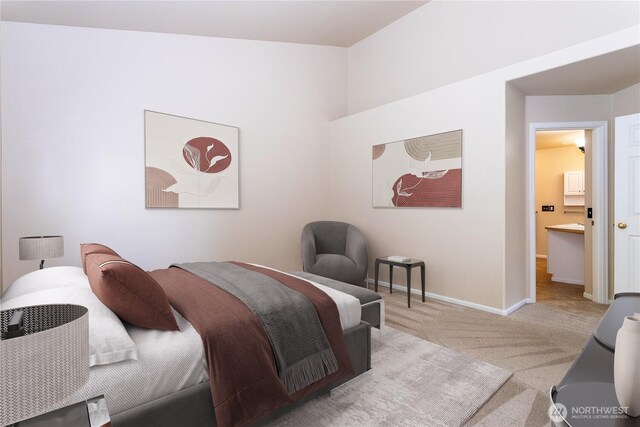 23302 53rd Ave S Unit 4-1, Kent, WA 98032 - bedroom featuring carpet flooring and baseboards