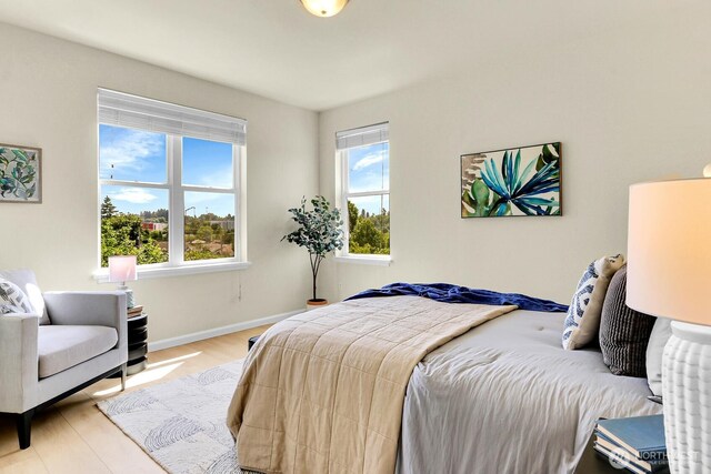 4241 S Eddy St, Seattle, WA 98118 - bedroom with wood finished floors and baseboards