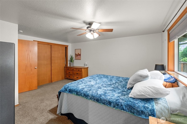 6137 189th Loop SW, Rochester, WA 98579 - carpeted bedroom with a closet and ceiling fan