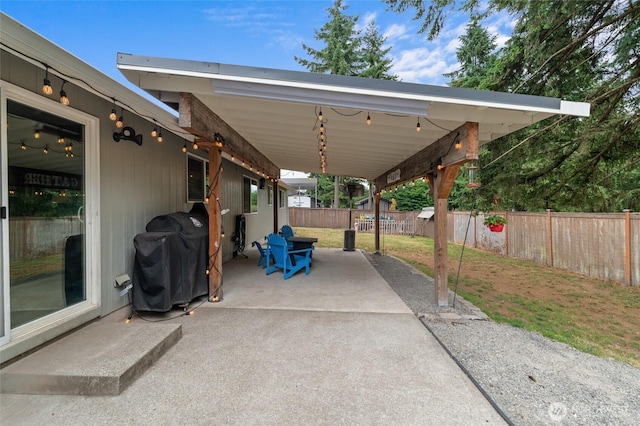 6137 189th Loop SW, Rochester, WA 98579 - fenced backyard with a patio and area for grilling