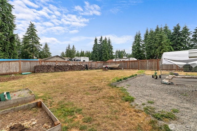6137 189th Loop SW, Rochester, WA 98579 - fenced backyard with a vegetable garden