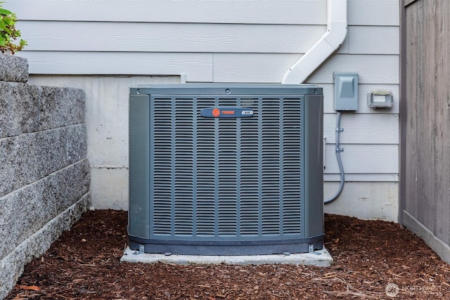 2035 S Fruitland, Puyallup, WA 98371 - exterior view of a central air condition unit