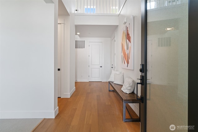 310 W Fir Loop, Washougal, WA 98671 - corridor with light wood-style flooring and baseboards