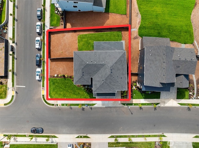 310 W Fir Loop, Washougal, WA 98671 - aerial overview of property's location with property boundaries highlighted