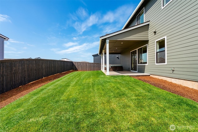 310 W Fir Loop, Washougal, WA 98671 - fenced backyard featuring a patio