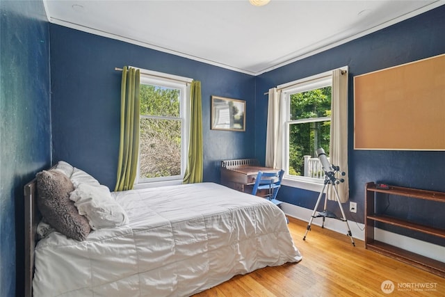 2726 34th Ave S, Seattle, WA 98144 - bedroom with wood finished floors and baseboards