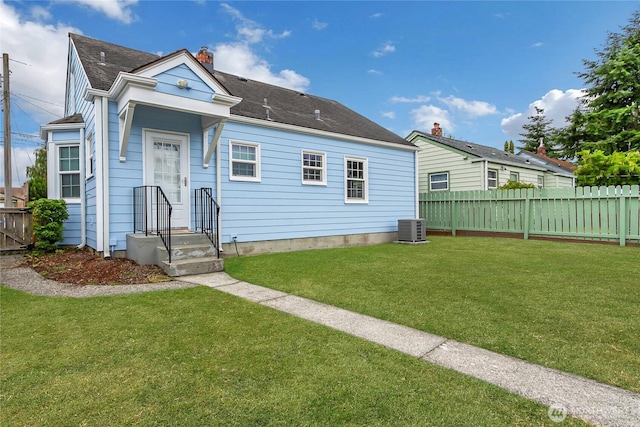 4015 N 13th St, Tacoma, WA 98406 - view of front of property with a chimney and a shingled roof